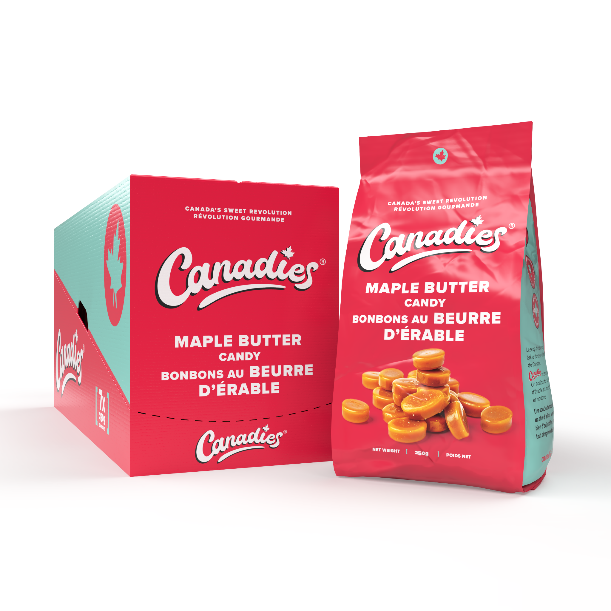 The Canady® – Maple Butter Hard Candy Box of 7