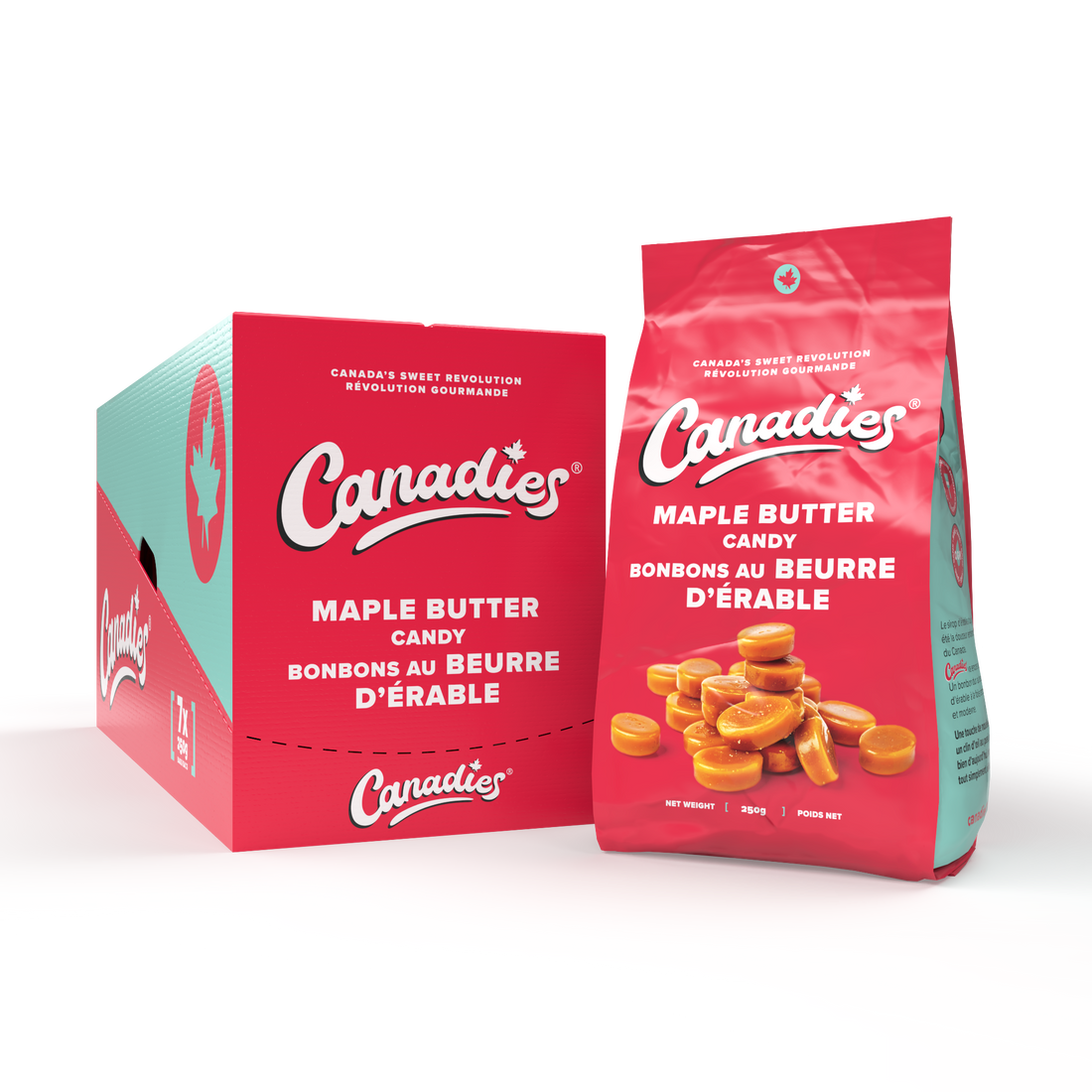 The Canady® – Maple Butter Hard Candy Box of 7
